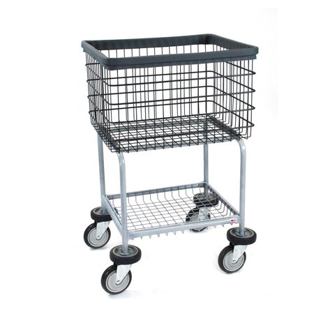 R&B WIRE PRODUCTS Steel Laundry Cart, 3.5 Bushel 300G/D7